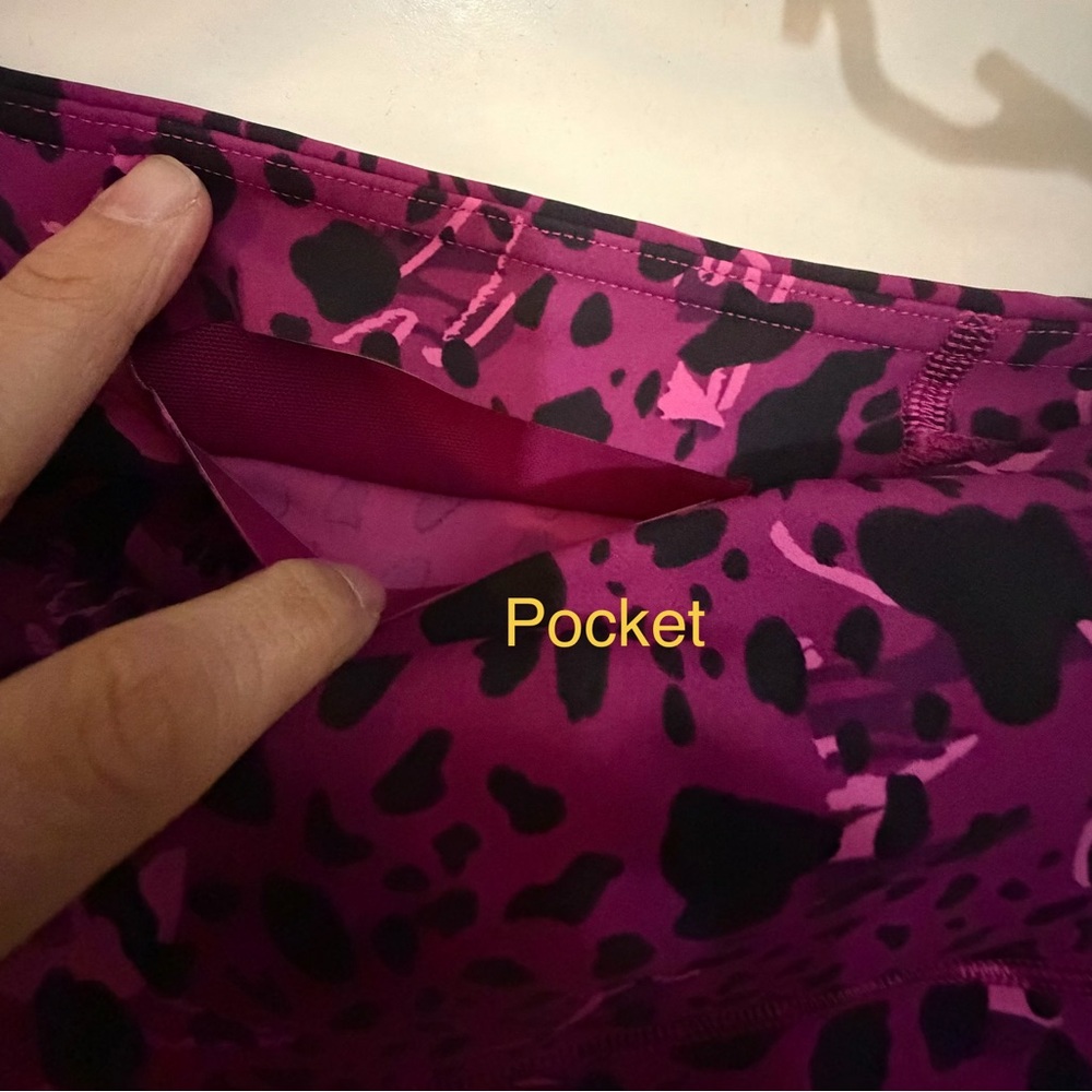 Lululemon Athletica Purple Patterned Pants - Picture 3 of 7